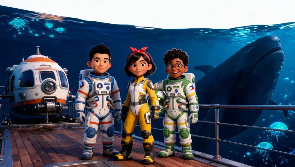 Cover of Skylar and the Challenger Deep Mission