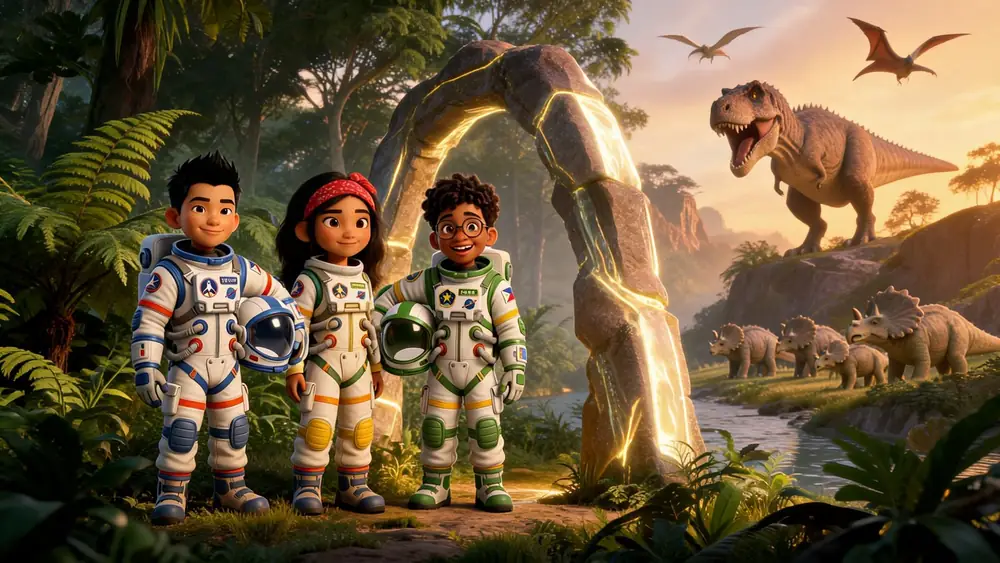 Cover of Skylar and the Deep Time Mission