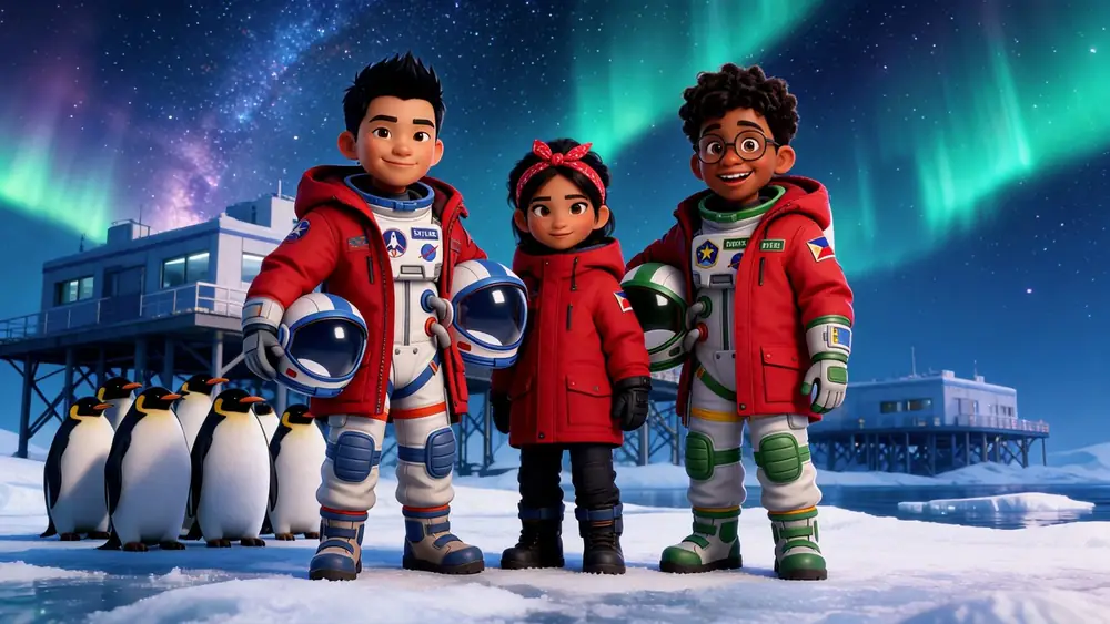 Cover of Skylar and the Polar Night Mission